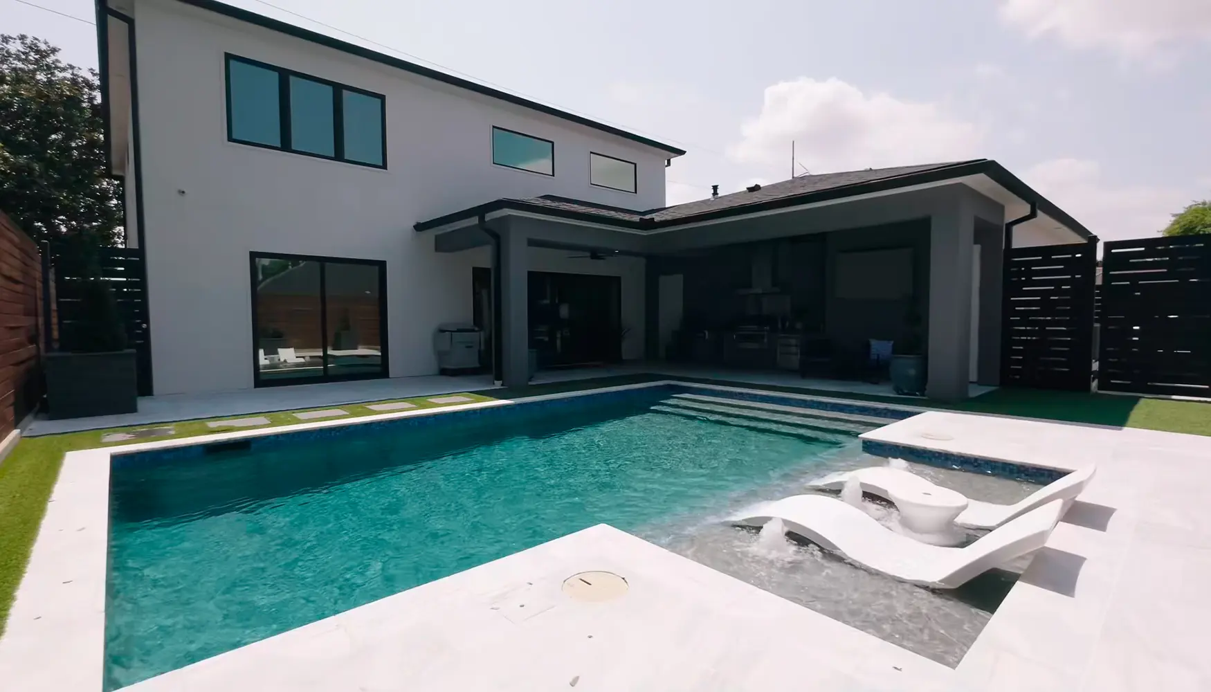 Dream Backyard with Custom Pool Designs